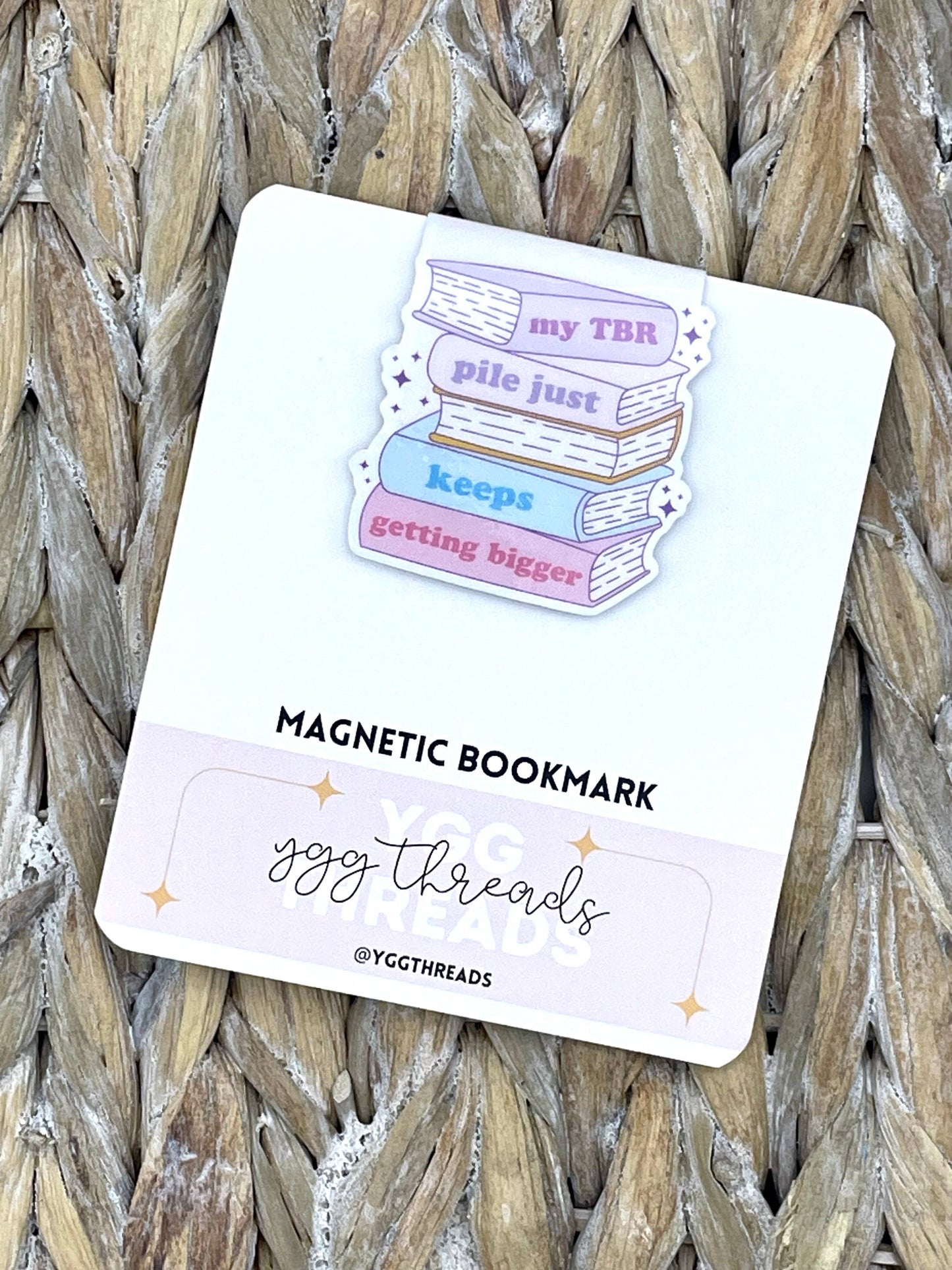 My TBR Pile Just Keeps Getting Bigger | Magnetic Bookmark