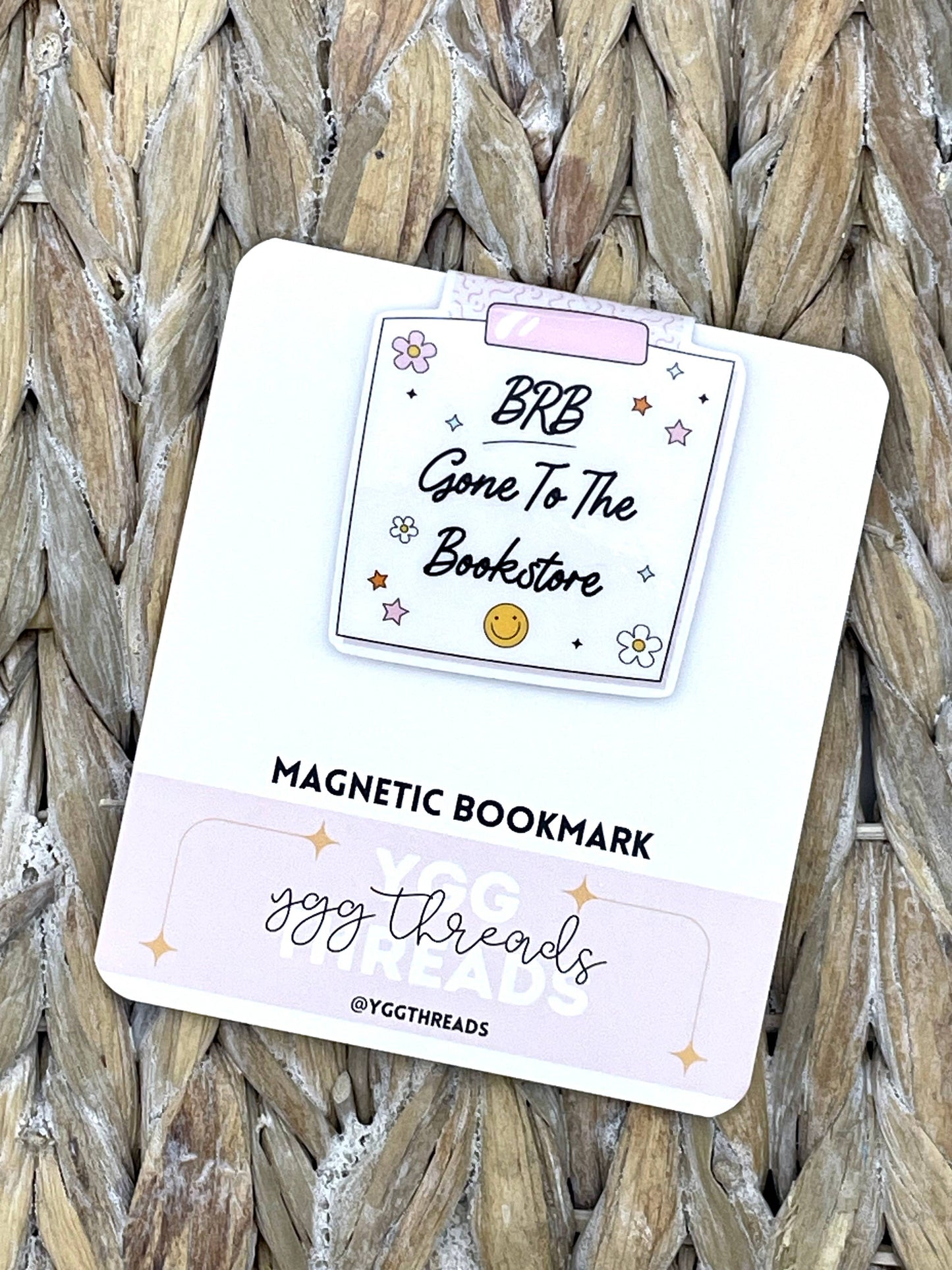 Gone to the Bookstore Sticky Note | Magnetic Bookmark