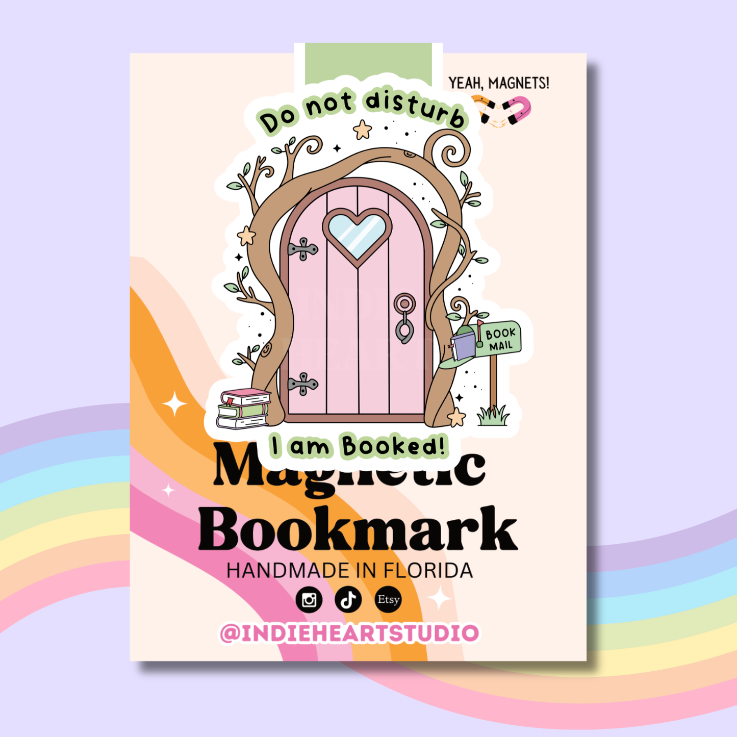 Do Not Disturb Fairy Door | Magnetic Bookmark