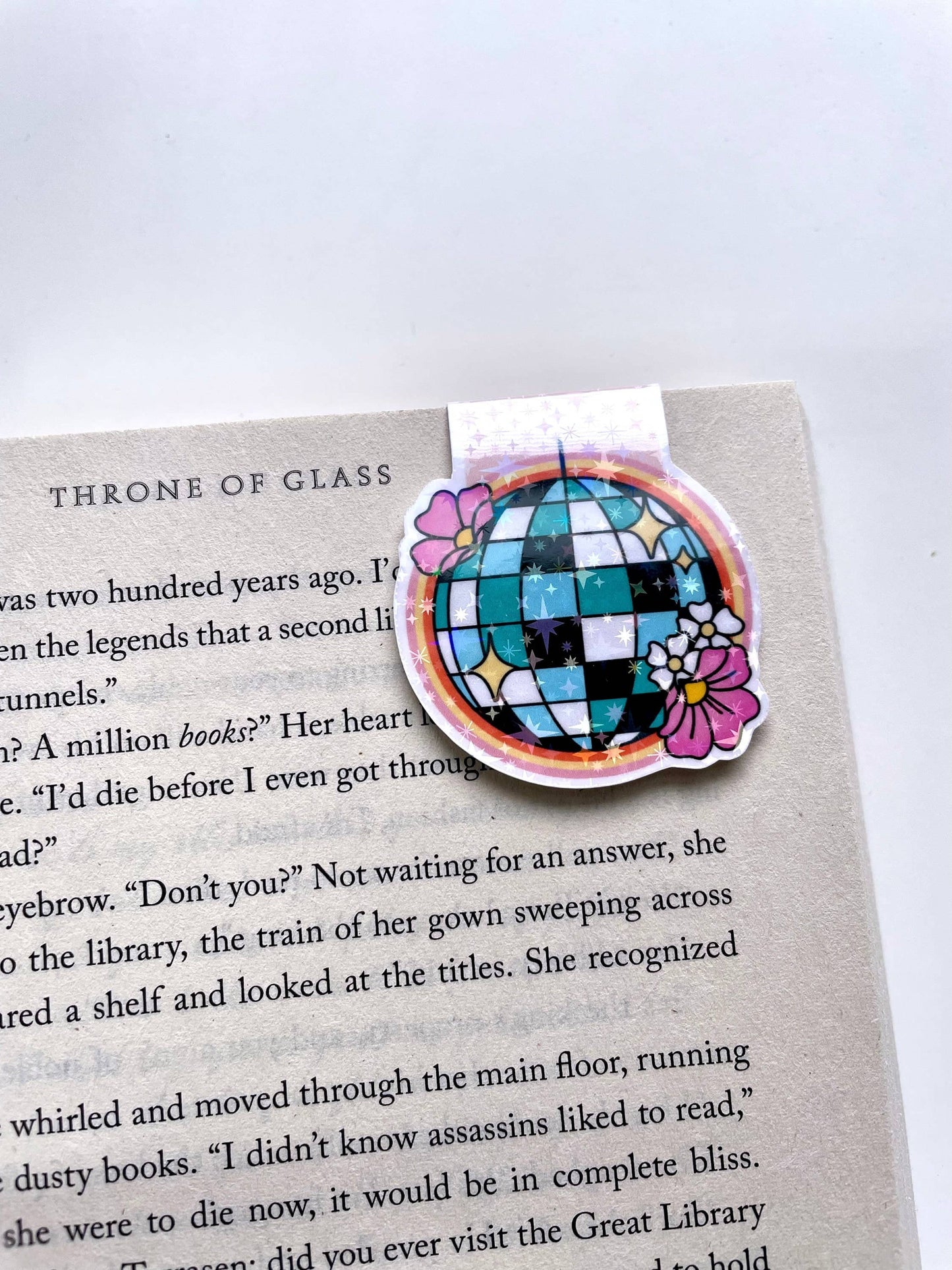 Groovy Disco Ball | Magnetic Bookmark Set | Page Marker