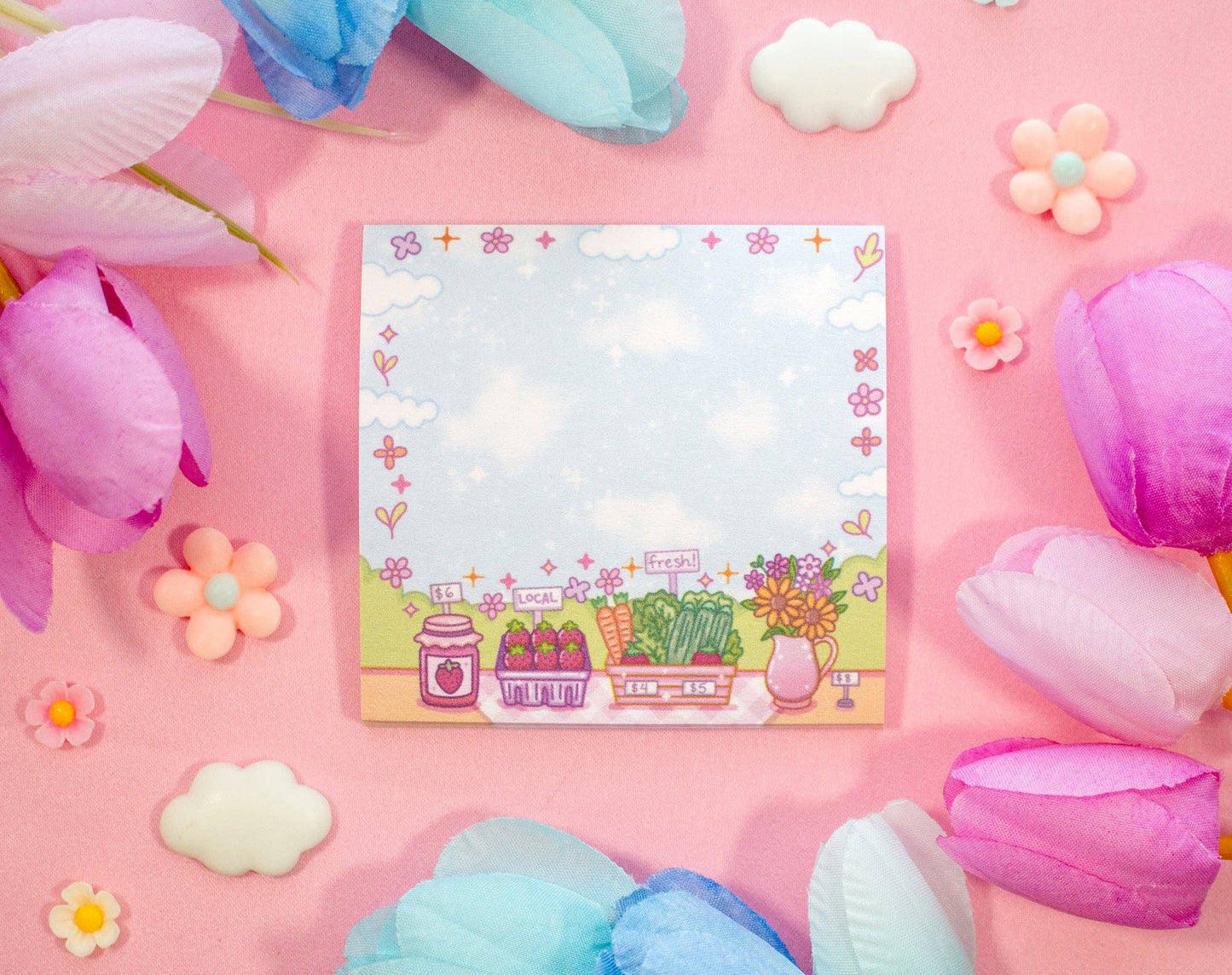 Farmers' Market Sticky Notes